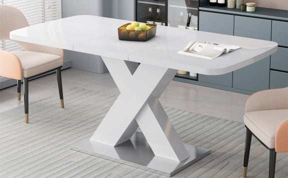 Logicfox X-Shape Stretchable Table