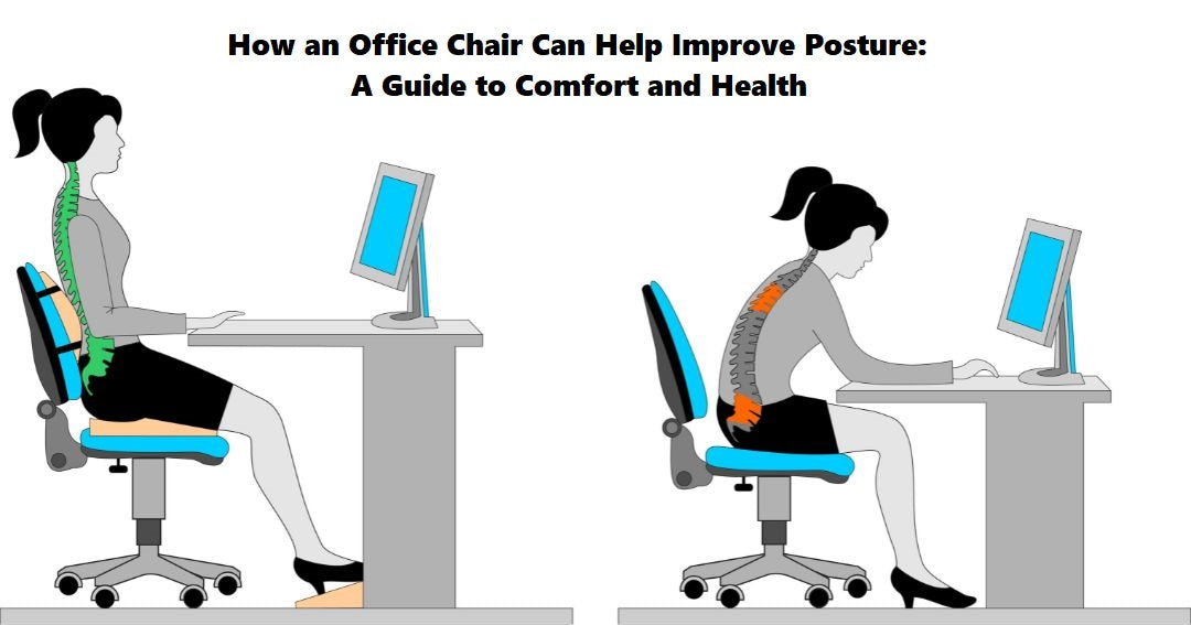 Posture In Chair How an Office Chair Can Improve Posture| Ergonomic Tips