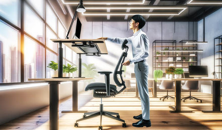 Arbeitsplatzoptimierung für große Menschen: So wählen Sie die besten höhenverstellbaren Schreibtische und Stühle 