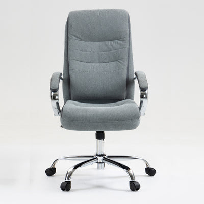 High back, skin friendly cotton fabric material office chair