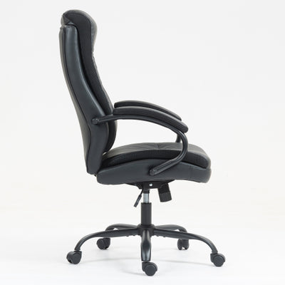 High back, skin friendly cotton fabric material office chair