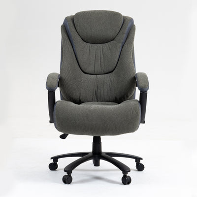 High back, skin friendly cotton fabric material office chair that can be raised and lowered