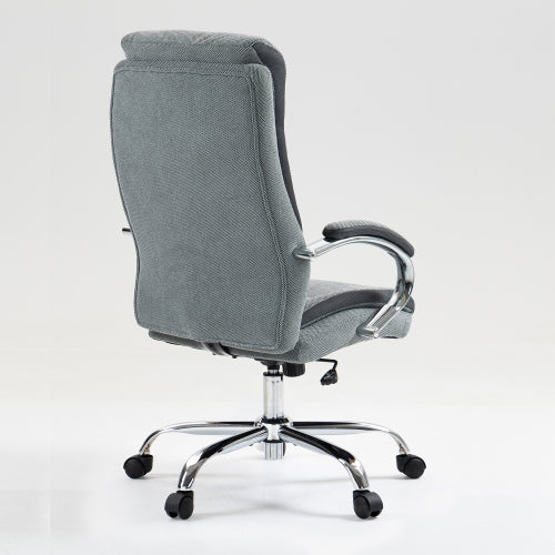 High back, skin friendly cotton fabric material office chair