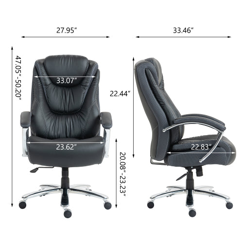 High back, skin friendly cotton fabric material office chair that can be raised and lowered