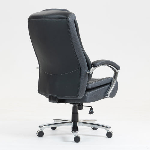 High back, skin friendly cotton fabric material office chair that can be raised and lowered