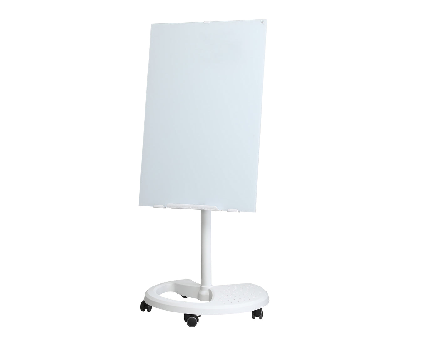 Logicfox Height Adjustment Portable Whiteboard with Tempered Glass